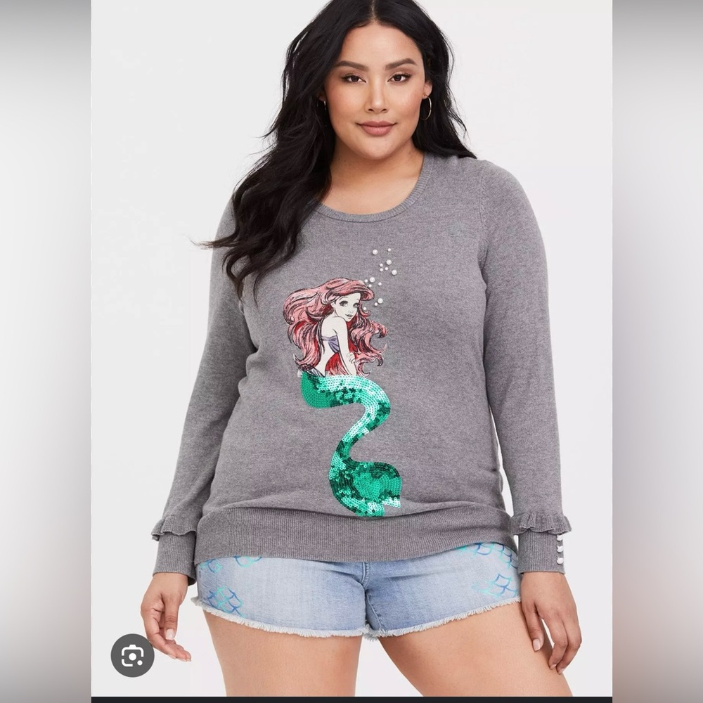 Torrid/Disney’s The Little Mermaid sweater